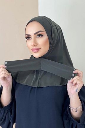 کلاه شنای حجاب خاکی زنانه erasra class - کد 744386444