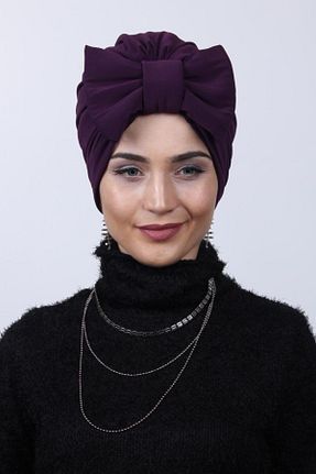شال بنفش زنانه Nowa Scarf - کد 49046026