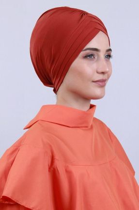 شال نارنجی زنانه کد 52493656