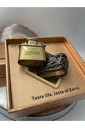 فندک بنزینی مشکی Zorro - کد 743949456