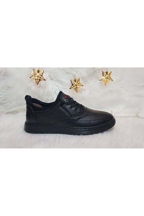 کفش کژوال مشکی مردانه چرم خالص Dr.Relax - کد 676600444