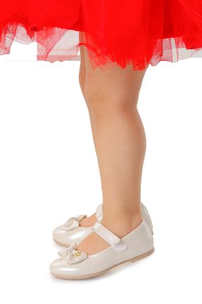 بابت سفید بچه گانه چرم مصنوعی Kiko Kids - کد 744039567