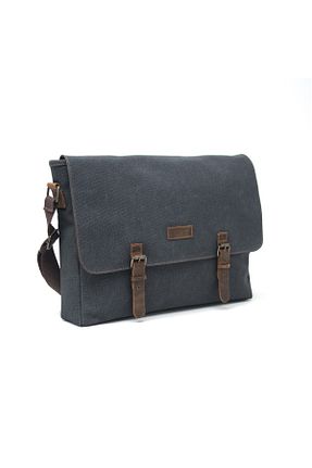 کیف پستچی مشکی زنانه چرم خالص Gillario - کد 744097929