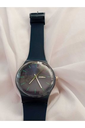 ساعت مچی سرمه ای زنانه 40 میلی متر QUARTZ - کد 744098971