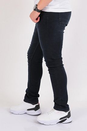 شلوار جین آبی مردانه پاچه تنگ Cazador - کد 744180146