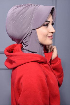 شال قهوه ای زنانه پنبه ای Nowa Scarf - کد 89121442