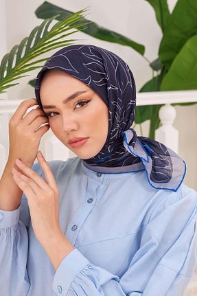 روسری مشکی پنبه ای Silk Home - کد 744300437