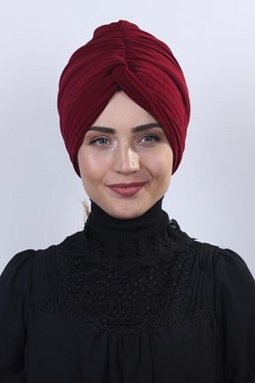 شال زرشکی زنانه Nowa Scarf - کد 49005139