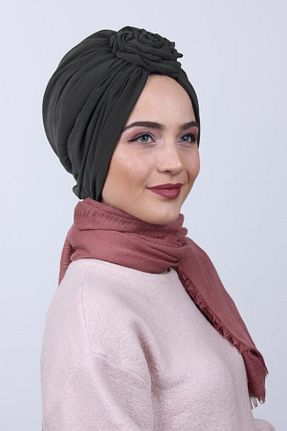 شال خاکی زنانه Nowa Scarf - کد 49082450