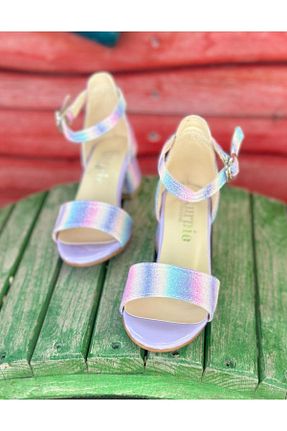 کفش پاشنه بلند کلاسیک رنگی بچه گانه پارچه Surpie Shoes - کد 683582883