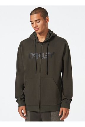 سوئیشرت سبز مردانه ساده Oakley - کد 744612842