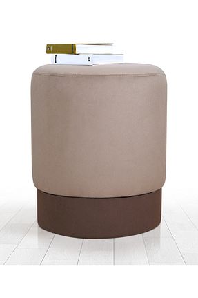 پوف و نیمکت قهوه ای 38 x 43 Lorence Home - کد 3739993