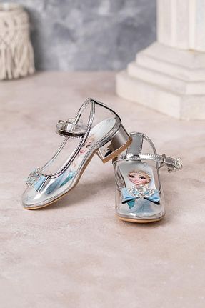 کفش پاشنه بلند کلاسیک آبی بچه گانه طلا e-annecim - کد 743730491