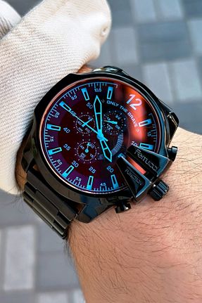 ساعت مچی مشکی مردانه 52 میلی متر Ferrucci - کد 744060455