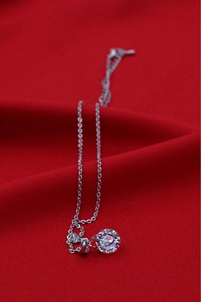 گردنبند جواهر زنانه برنجی TÜKKAN ACCESSORİES - کد 744173106