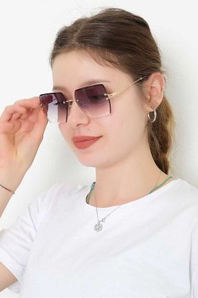 عینک آفتابی سبز زنانه UV400 SBLL - کد 744298237