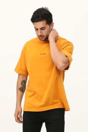 تی شرت زرد زنانه اورسایز کد 646641758