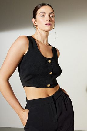 بلوز مشکی زنانه ساده BROOKS BROTHERS - کد 744553650