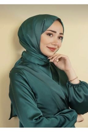 شال سبز زنانه شیفون کد 744629911