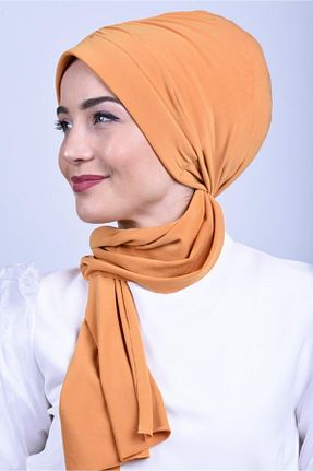 شال زرد زنانه کد 50809146