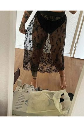 دامن مشکی زنانه مخلوط پلی آمید BF Bikini Fashion - کد 744551676