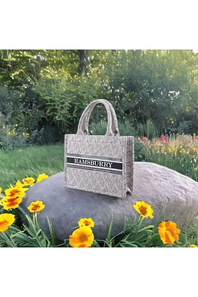 کیف دوشی بژ زنانه پارچه ای Ramsburry - کد 364686363