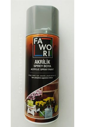 رنگ اسپری طوسی Fawori - کد 744827535