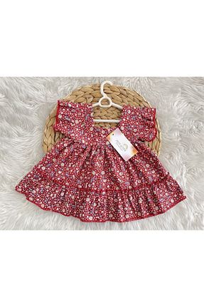 لباس قرمز بچه گانه بافتنی AKİF GİYİM - کد 745166524