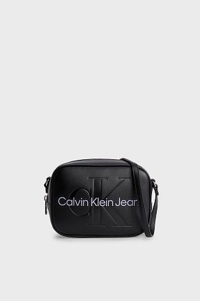 کیف دوشی مشکی زنانه پلی اورتان Calvin Klein - کد 745214616