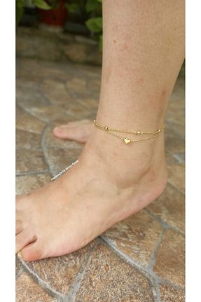 خلخال جواهر طلائی زنانه فلزی Atolye Ferda - کد 745304851