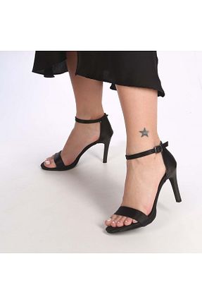 کفش مجلسی مشکی زنانه پاشنه تخت KIRCA SHOES - کد 745173102