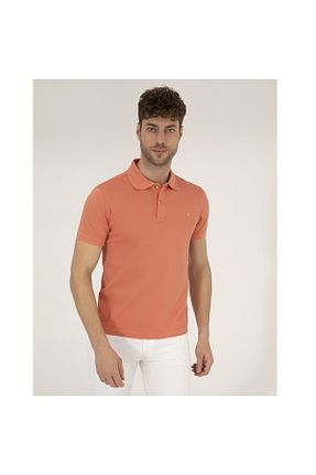 تیشرت نارنجی مردانه یقه پولو Pierre Cardin - کد 745785932