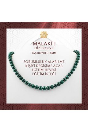 گردنبند جواهر سفید زنانه سنگ Saff Doğal Taş - کد 745786101