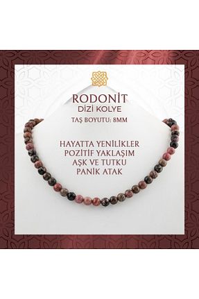 گردنبند جواهر سفید زنانه سنگ Saff Doğal Taş - کد 745786163