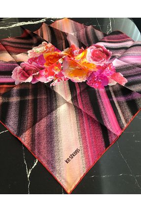 روسری صورتی İpek Tivil Silk Home - کد 42508212