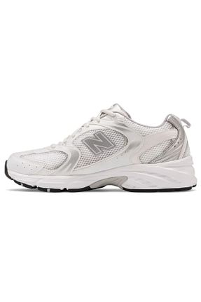 کفش اسنیکر سفید زنانه بند دار New Balance - کد 745881518
