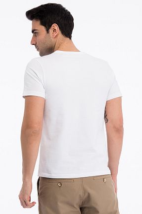تیشرت سفید مردانه رگولار Lee Cooper - کد 2474390