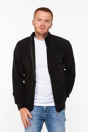 سوئیشرت مشکی مردانه ساده Slazenger - کد 48113704