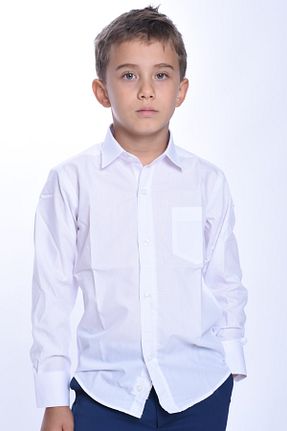 پیراهن سفید بچه گانه رگولار ceocuk - کد 33531218