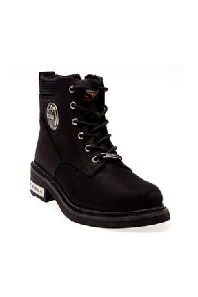 چکمه مشکی زنانه نبوک Harley Davidson - کد 33146875