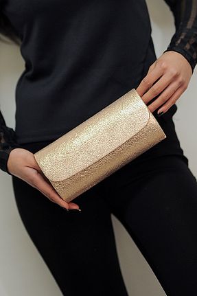 کیف مجلسی صورتی زنانه چرم مصنوعی WMİLANO - کد 36343267