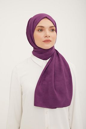 شال بنفش زنانه پلی استر Armine - کد 744686872
