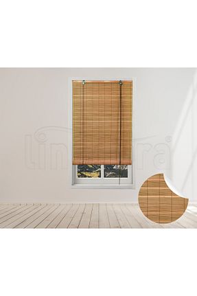 پرده کشوئی قهوه ای کلاسیک Stor Linadora - کد 127599328