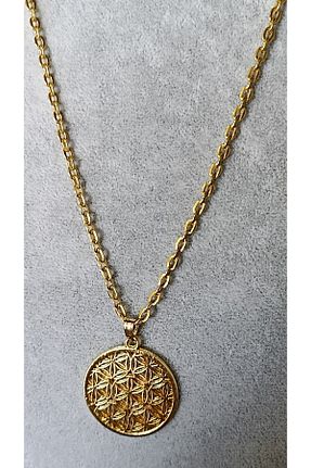 گردنبند استیل ( فولاد ) طلائی زنانه استیل (فولاد) Trend Dünyası - کد 745518878