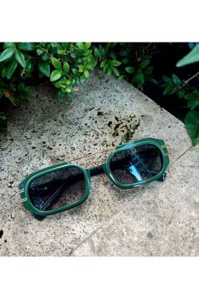 عینک آفتابی سبز زنانه 50 UV400 پلاستیک قطره ای کد 746183562