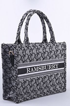 کیف دوشی مشکی زنانه پارچه ای Ramsburry - کد 364687371