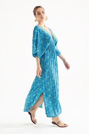 لباس آبی زنانه بافتنی ASUDAN - کد 745215950