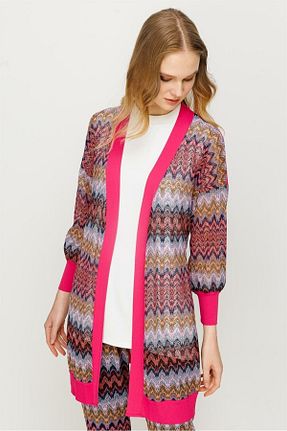ست بالاتنه و پائین تنه صورتی زنانه تریکو Ghisa - کد 745502840