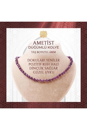 گردنبند جواهر سفید زنانه سنگ Saff Doğal Taş - کد 745785755