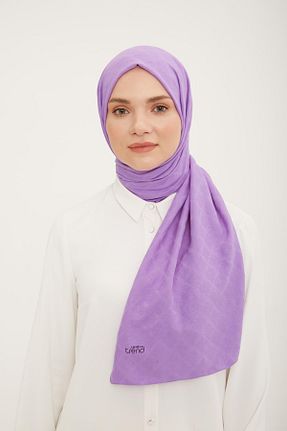 شال بنفش زنانه پلی استر Armine - کد 746389825